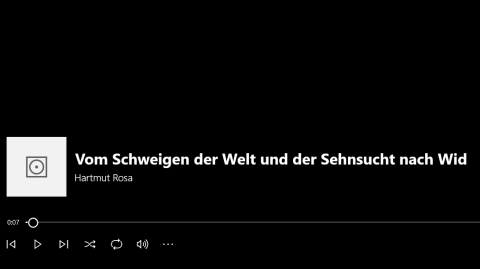 Unterrichtsbaustein: Resonanzoasen und Entfremdungswüsten - Podcast