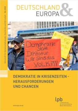 Unterrichtsbaustein: Demokratie in Krisenzeiten – Herausforderungen und Chancen