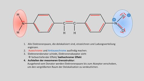 Video: Mesomerie von 4-Amino-4-Nitrostilben