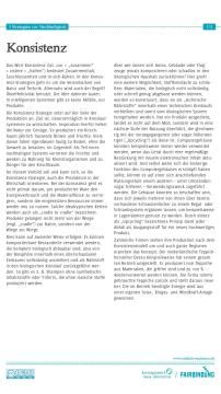 Unterrichtsbaustein: Drei Strategien zur Nachhaltigkeit - Text Konsistenz