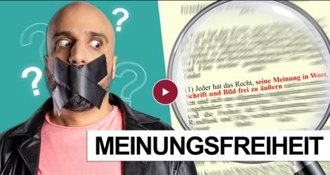 Video: MEINUNGSFREIHEIT – Was ist das?