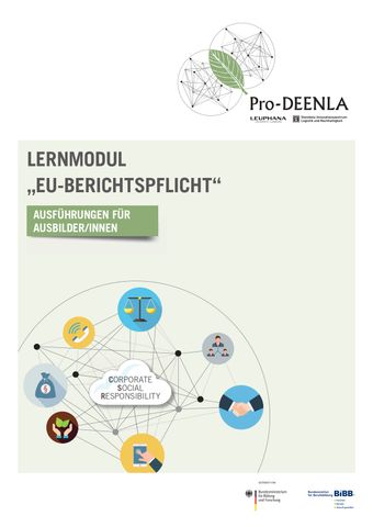 Unterrichtsplanung: Lernmodul 5 EU-Berichtspflicht (Ausbilder/innen)