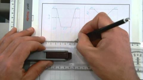Video: Quader Kreuznut V-Nut flach V-Nut unterschiedliche Höhen 3 TB