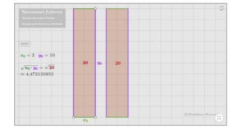 Interaktion: Heronverfahren