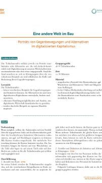 Unterrichtsbaustein: Eine andere Welt im Bau - Digitale Technik