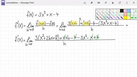 Video: Ableiten mit Hilfe der h-Methode