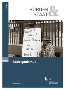 Unterrichtsbaustein: Themenheft Antiziganismus