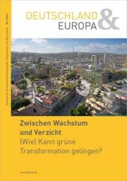Broschuere: Zwischen Wachstum und Verzicht - (Wie) kann grüne Transformation gelingen?