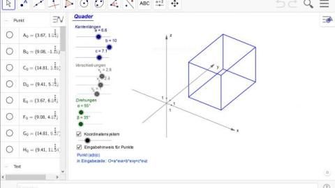 Interaktion: 3D-Darstellungen