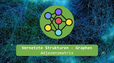 Video: Vernetzte Strukturen - Graphen - Adjazenzmatrix