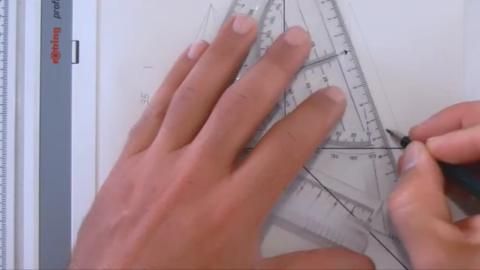Video: 6-Kant-Pyramide A senkrechter und schräger Schnitt 3 TB
